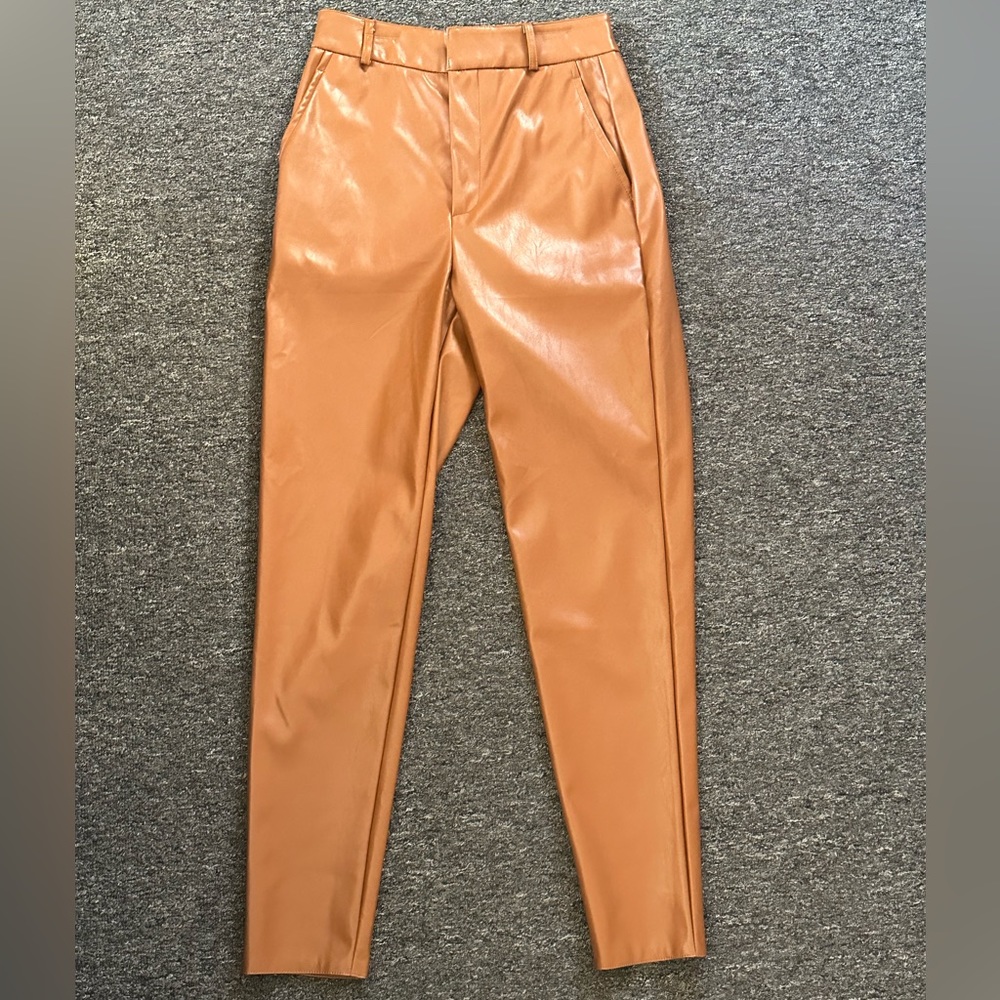 Faux Leather work pants by Windsor